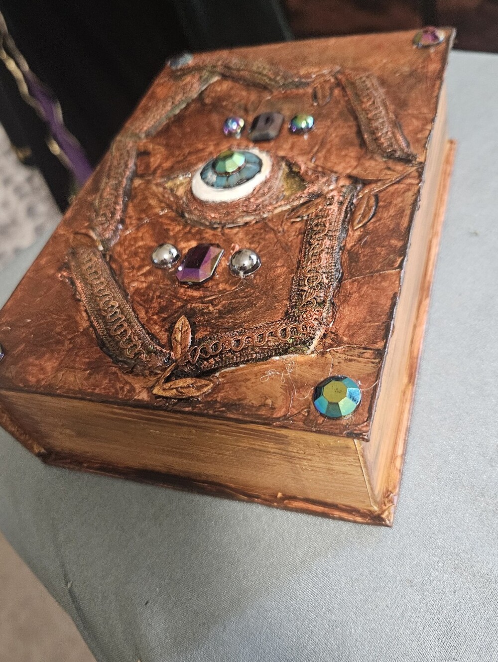 Upcycled Winifred Sanderson Costume Set With Handmade Spell Book Purse Size L - Picture 5 of 14